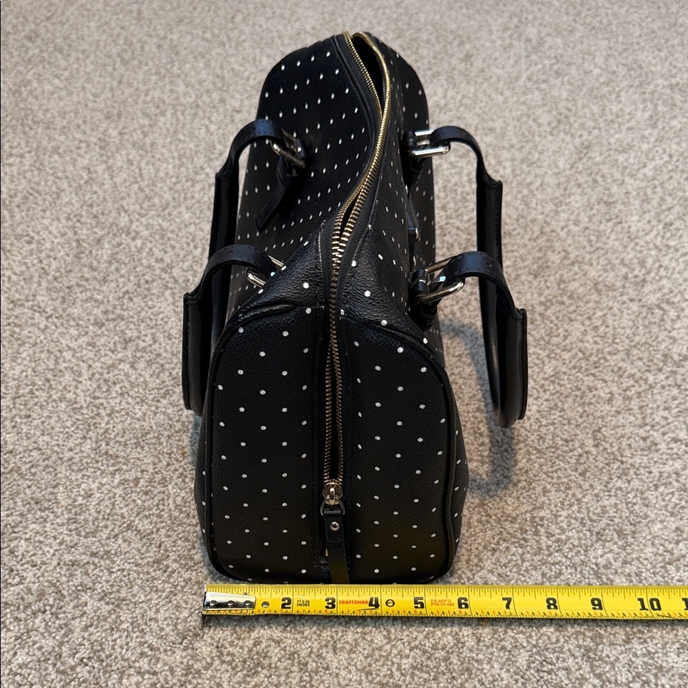 Kate Spade Black and White Polka Dot Bag - Picture 8 of 8
